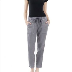 Level 99 utility linen trouser